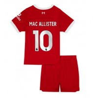 Liverpool Alexis Mac Allister #10 Replika babykläder Hemmaställ Barn 2023-24 Kortärmad (+ korta byxor)